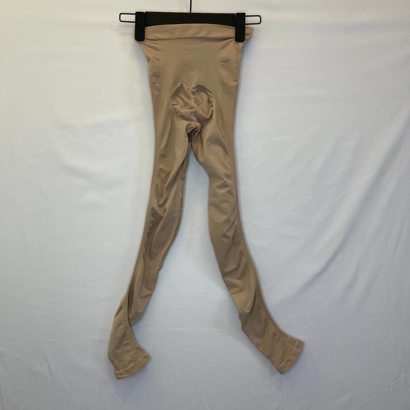 Skims Full Leg Shapewear Women's S/M Small Medium Clay Beige New without Tags - Picture 5 of 7